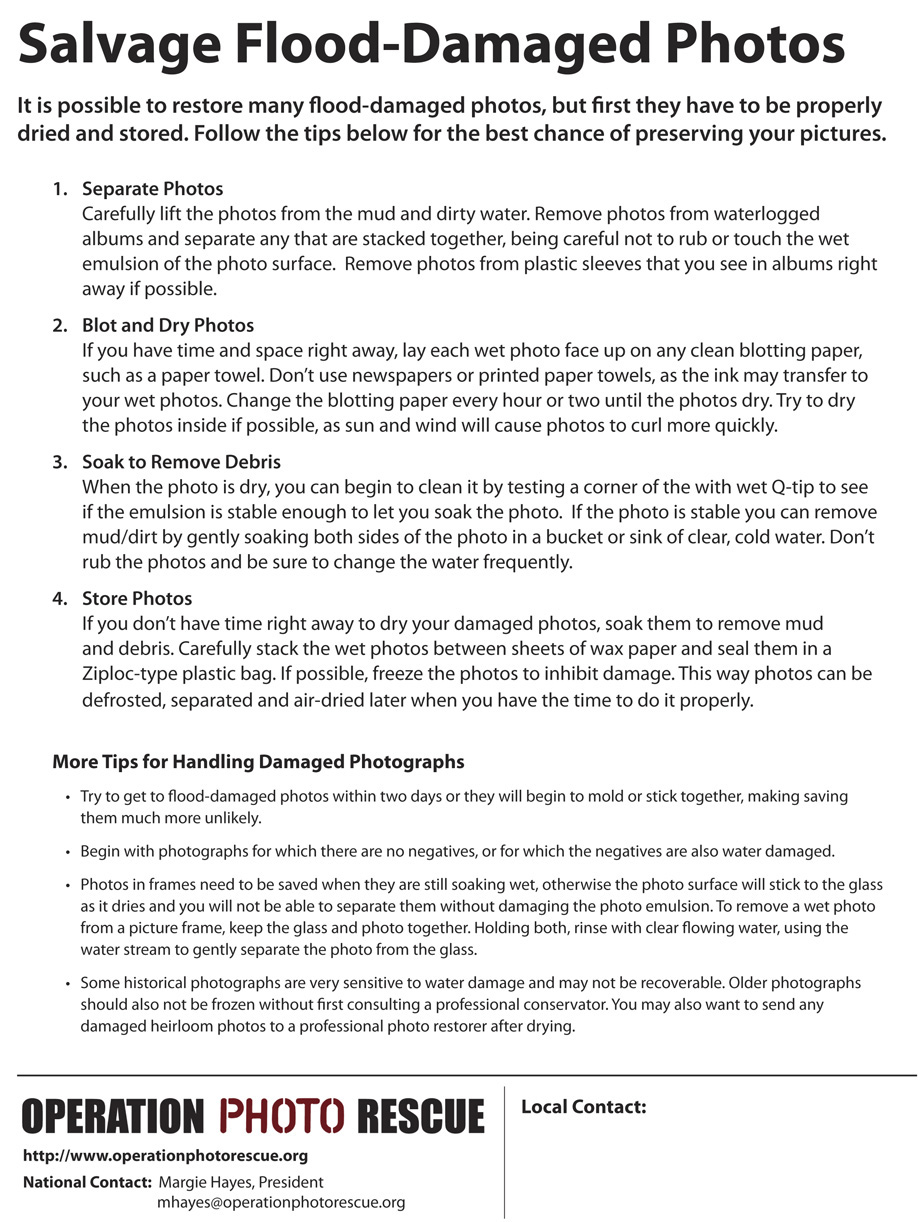 Salvage_ Flood-Damaged